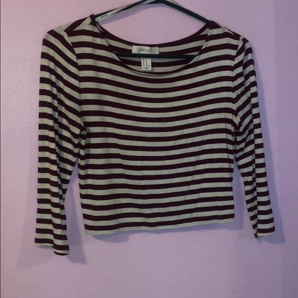 Long Sleeve Crop Top